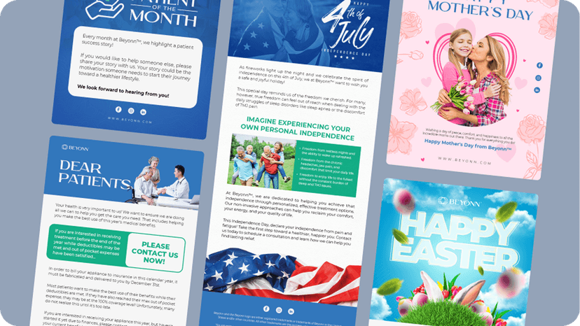 Holiday Digital Flyers and Brochures